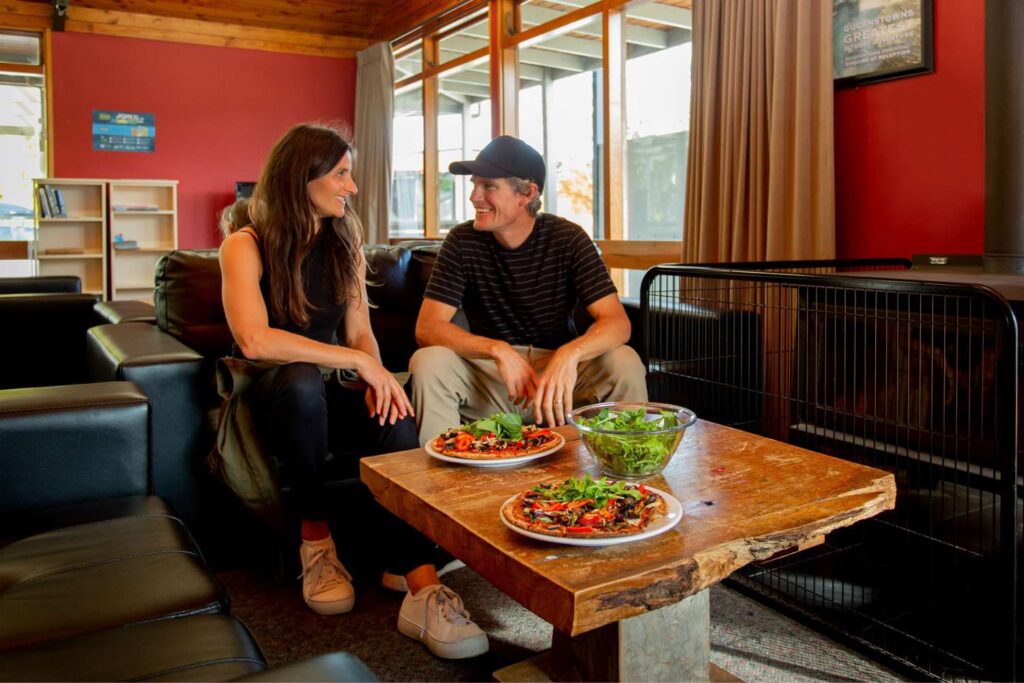 Dining Area - TOP 10 Queenstown Holiday Park
