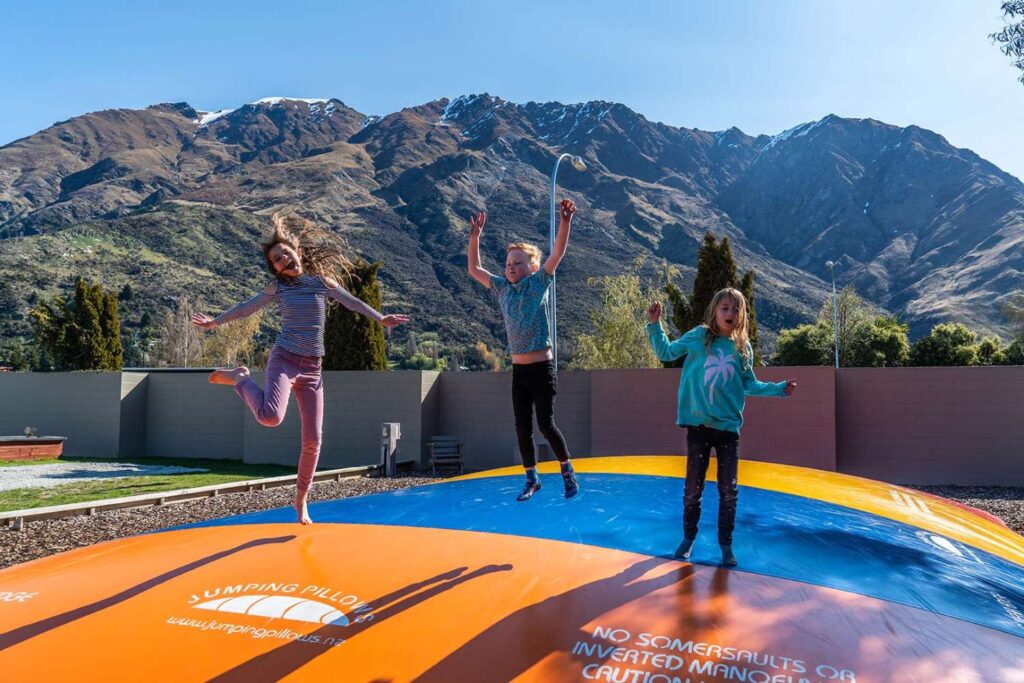 Jumping Pillow - TOP 10 Queenstown Holiday Park