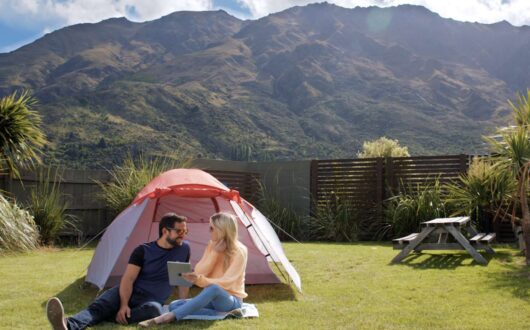 Tent Sites - TOP 10 Queenstown Holiday Park
